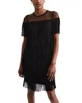 Мини-Платье Viola с бахромой Phase Eight, черный - фото