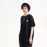 MLB Женское черное платье с коротким рукавом - фото 8