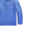 Детский свитер Polo Ralph Lauren, небесно-голубой - фото 5