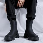 Ботинки Челси мужские черный Cachiotti - фото 8