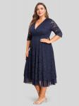 Коктейльное платье LapaPlus, темно-синий - фото 7