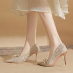 Ainer cat High Heels 8cm Women's Ainer-cat, champagne - фото 9