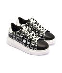 Кожаные кеды капри твин nft граффити Karl Lagerfeld, черный - фото 3