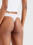 Lindex Трусики-стринги 'Lacey' в цвете White - фото 3