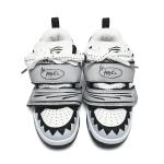 Кроссовки ABCIO Skateboarding Shoes Unisex Low-top, белый/черный - фото 9