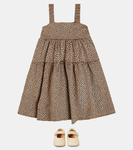 Платье миди с принтом Paade Mode, коричневый - фото 2