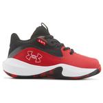 Баскетбольная обувь Lockdown 7 для малышей Under Armour, красный - фото 3