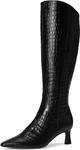 Ботинки Naturalizer Deesha Extra Wide Calf Knee High Boot, Black - фото 7