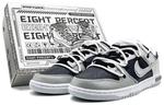 Кроссовки Nike Dunk Skateboard Shoes Men Low-Top Black/Gray White - фото