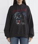 Толстовка с капюшоном «Пантера» Oversize fit Tommy Jeans, черный - фото