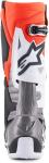 Мужские ботинки Alpinestars Tech 10, Black/Fluo Red/Fluo Orange/White - фото 4