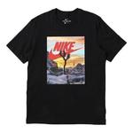 Футболка sportswear printing round neck short sleeve black Nike, черный - фото
