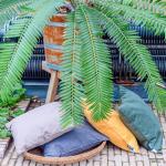 Подушка на стул Madison серебристый, 48/5/110 см - фото 5