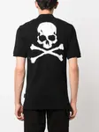 Рубашка поло Skull & Bones из джерси Philipp Plein, черный - фото 4