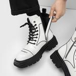 Мужские ботинки Cahhrrn X Martin Boot Men Beige Cachiotti - фото 15