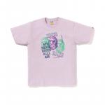 Футболка Bape Pigment Three Ape Head Tee A BATHING APE, белая WHX - фото 4