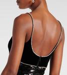 Платье Nicky Hilton Lena с бантом и пайетками Rebecca Vallance, Black - фото 6