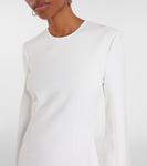 Шелковое платье Storm Solace London, кремовый - фото 4