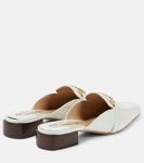 Мюли whitney с тиснением под крокодила Tom Ford, белый - фото 3