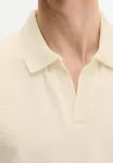 Поло-Рубашка structure Marc O'Polo, Silky White - фото 4