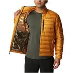 Пуховик Columbia, желтый - фото 4