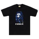 Футболка BAPE Color Camo By Bathing Ape Tee, Black/Navy - фото