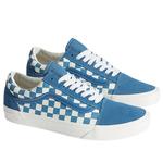 Vans Old Skool 'Checkerboard Navy Blue' - фото 2