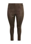 Брюки Yours Clothing SMART, Brown/Dark Brown - фото 5