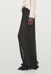 Брюки Massimo Dutti PLEATED, Black - фото 4