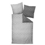 JANINE Пододеяльник в сером цвете, антрацит - фото