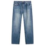 Спасательные джинсы A.P.C., washed индиго - фото