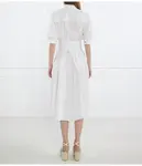 Платье Pinko, белый - фото 4