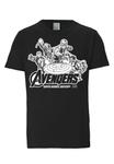 Футболка LOGOSHIRT Shirt Marvel Comics - Avengers, черный - фото