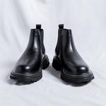 Ботинки Челси мужские черный Zuwudong - фото 11