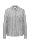 Блуза Cecil Button-down blouse, Grau/Mottled Light Grey - фото 4