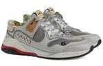 Кроссовки ultrapace 'silver red' Gucci, серебряный - фото 2