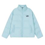 A chock Пуховик унисекс из плотной ткани, Белый - фото