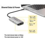 Док-станция EZQuest USB-C Multimedia 7-in-1 Hub X40227 - фото 4