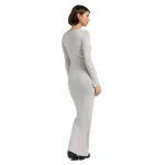 Платье Lee 112371663 long sleeve long, серый - фото 2