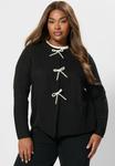 Кардиган Yours Clothing Cardigan, Black/Anthracite - фото