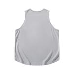 Футболка-майка Unisex FAVEPOP, белая с принтом фигуры и этикеткой - фото 11