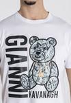 Футболка Gianni Kavanagh CASH BEAR TEE, White - фото 4