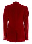 Двубортный бархатный блейзер ETRO, красный - фото 2