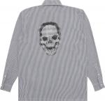 Рубашка Ottolinger Oversized 'Grey/White Stripe', серый - фото 2