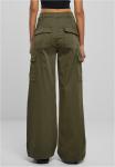 Брюки карго WIDE LEG TWILL Urban Classics, цвет olive - фото 3