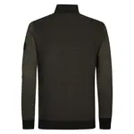 Свитер Petrol Industries M-3040-KWC213 full zip, зеленый - фото 2