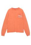 Топ PULL&BEAR Long sleeved top, Orange - фото 7