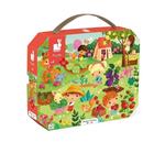 Янод, пазл, в чемодане Сад 3, 36 шт. Janod - фото 4