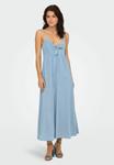 Джинсовое платье LNOVA LANGES - Maxi dress ONLY, цвет Light Blue Denim - фото