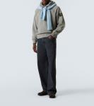 Толстовка с капюшоном из хлопкового джерси Compass Stone Island, Cement - фото 2